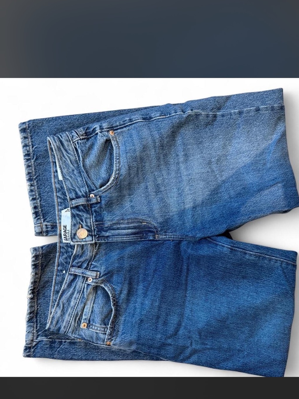 Garage Dark Wash Slouchy Jeans